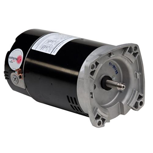 U.S. Motors ASB748  PSC (Permanent Split Capacitor) Switchless Square Flange Pool and Spa Pump Motor - ASB748