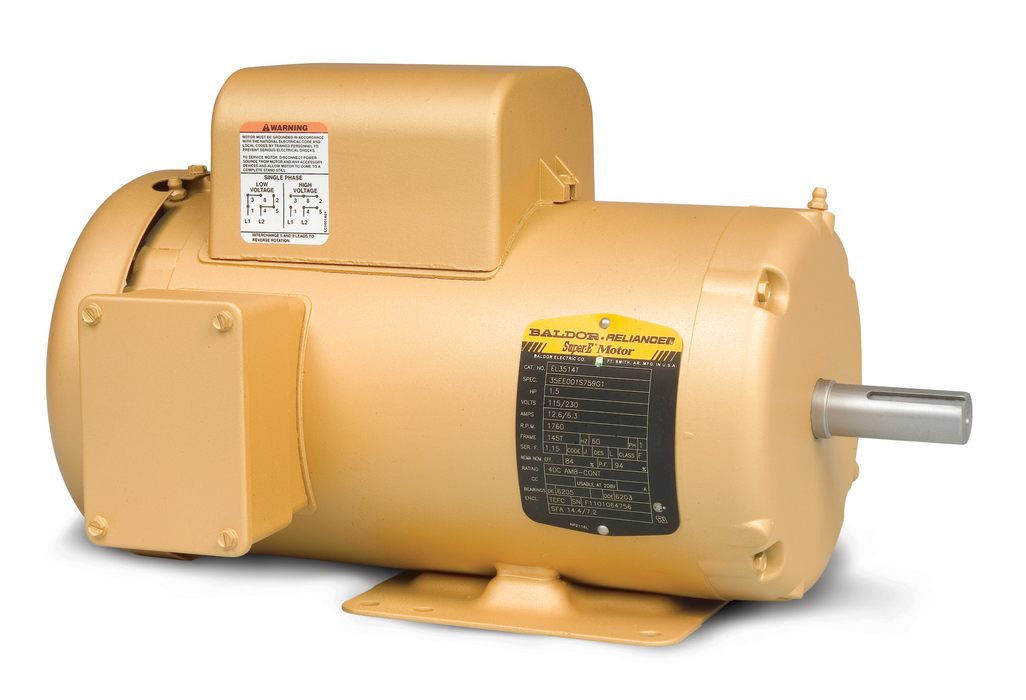 Baldor EL3501 General Purpose Single Phase Motor