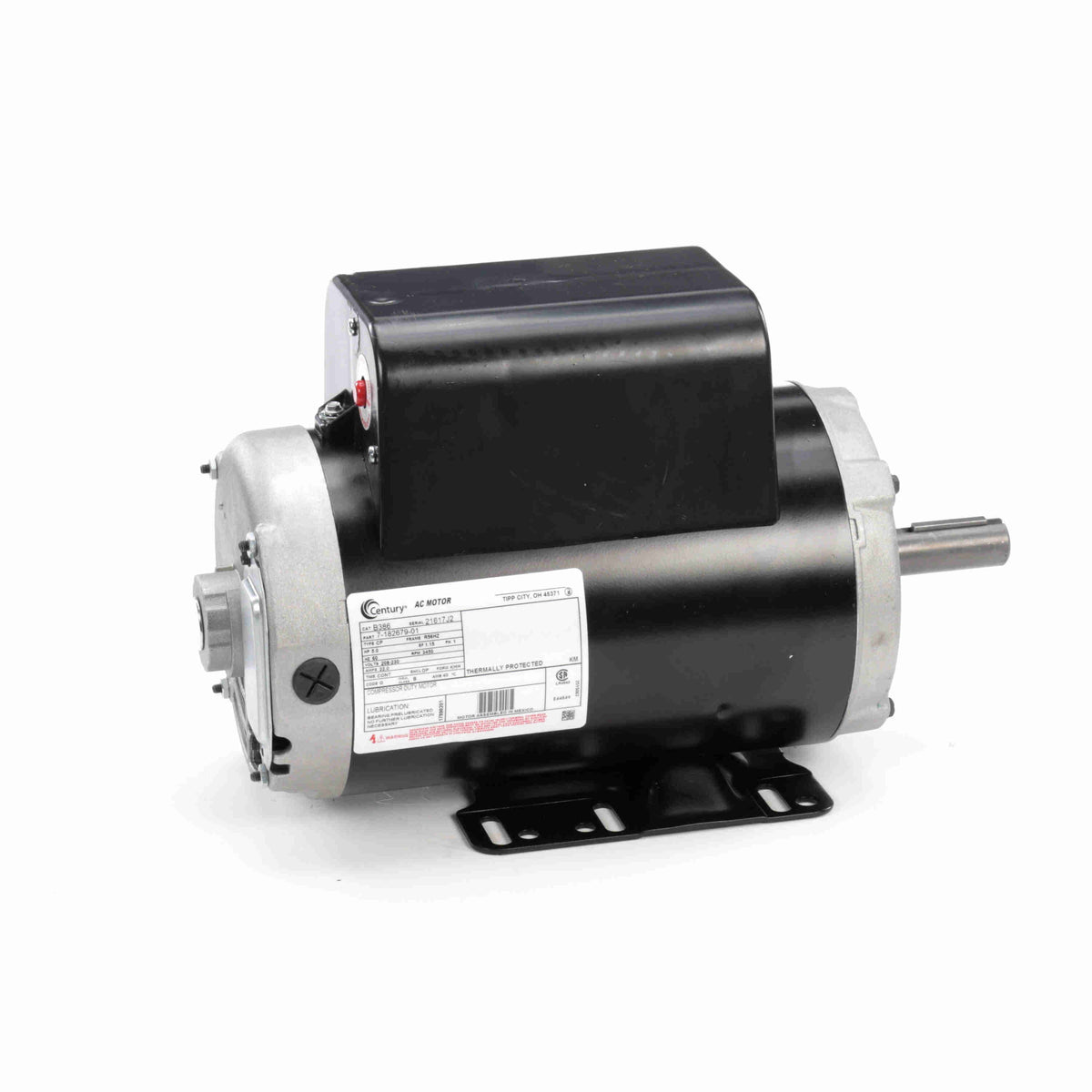 Century B386 Air Compressor Motor - B386 — EmotorPro