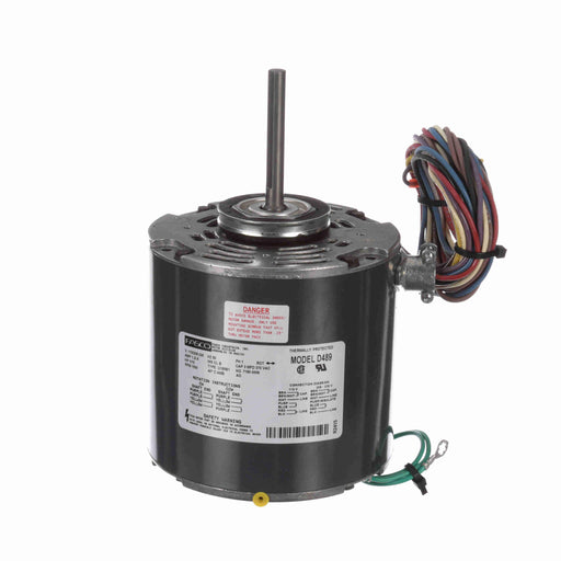 Fasco D489 PSC (Permanent Split Capacitor) 5" Diameter OEM Replacement Condenser Fan and Heat Pump Motor - D489