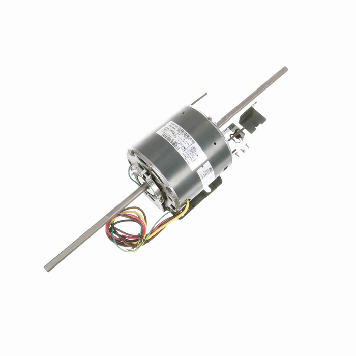 Genteq 3092 PSC (Permanent Split Capacitor) 5.6" Diameter Double Shafted Direct Drive Fan and Blower Motor - 3092