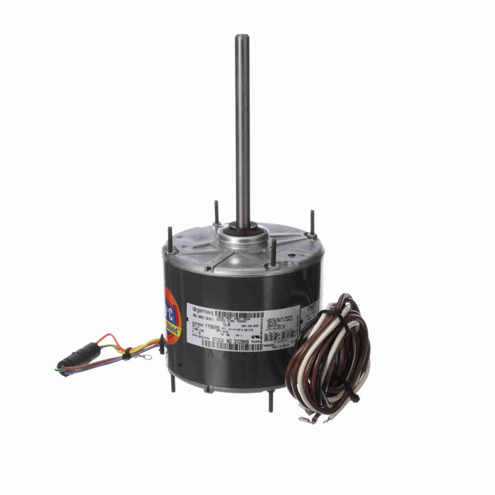 Genteq 3728HS PSC (Permanent Split Capacitor) Condenser Fan Motor - 3728HS