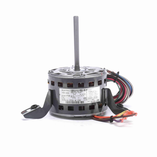 Genteq 3782 PSC (Permanent Split Capacitor) 5.6" Diameter Direct Drive Furnace and Air Conditioning Motor - 3782