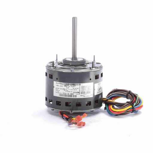 Genteq 3993 PSC (Permanent Split Capacitor) 5.6" Diameter Direct Drive Furnace and Air Conditioning Motor - 3993