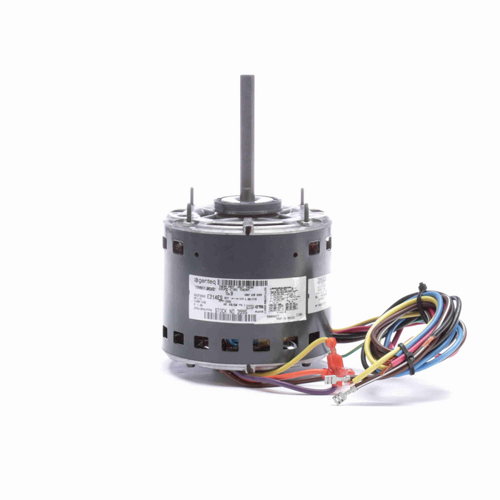Genteq 3995 PSC (Permanent Split Capacitor) 5.6" Diameter Direct Drive Furnace and Air Conditioning Motor - 3995
