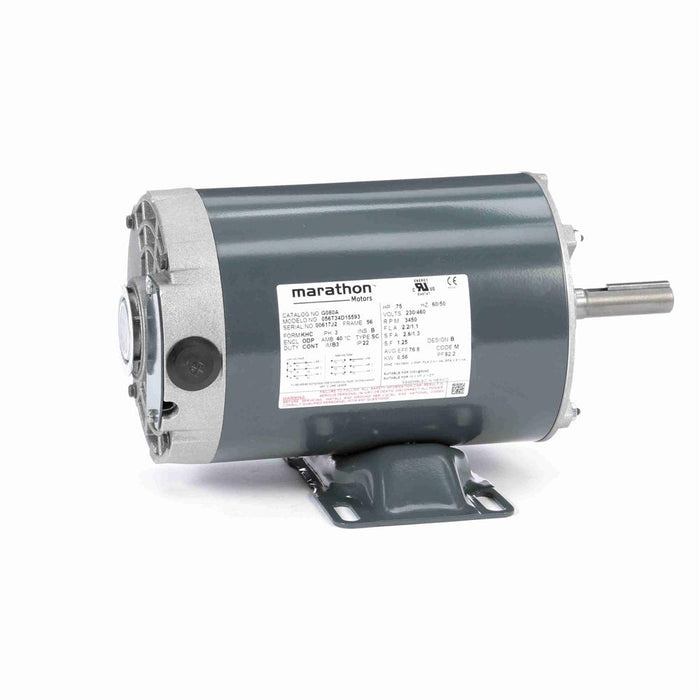 Marathon G080A  6-1/2" Diameter General Purpose Motor - G080A