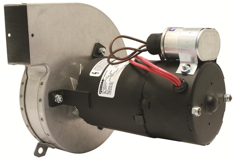 Rotom FB-RFB101 PSC (Permanent Split Capacitor) 3.3" Diameter Flue Exhaust Blower Motor w/Built in Centrifugal Switch - FB-RFB101