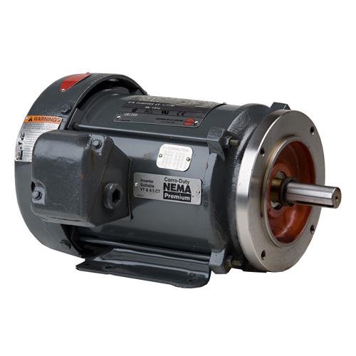 U.S. Motors 3 Phase Premium Efficient General Purpose Motor - C3P2BC