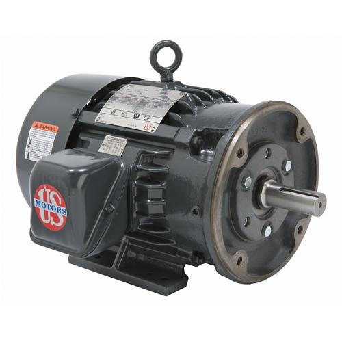 U.S. Motors 3 Phase Premium Efficient General Purpose Motor - H25P1DSC