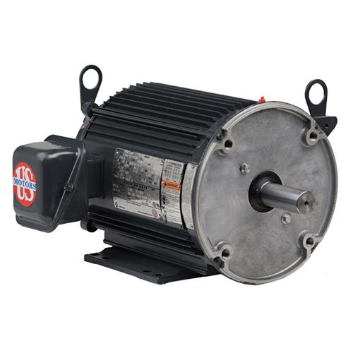 U.S. Motors 3 Phase 5000:1 Constant Torque Vector Duty Motor - UN1T3BC